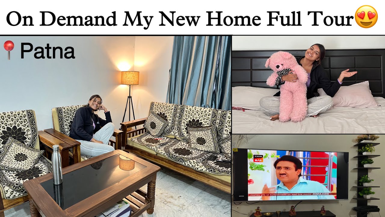 On Demand My New Home Tour😍 | 3BHK Flat in Patna | *पूरे दो सालों के बाद इस Flat कि भी Video आ गई*
