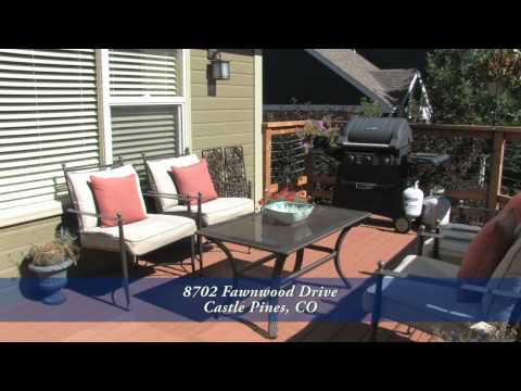 8702 Fawnwood Drive, Castle Pines, CO home video tour