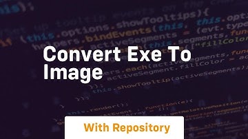 convert exe to image