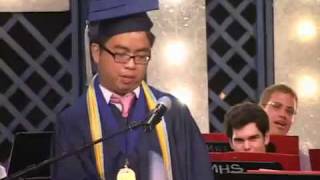 Worst High School Graduation Speech Ever!