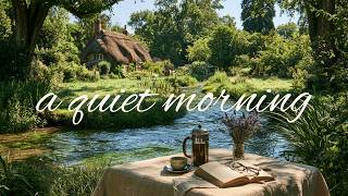 a quiet morning playlist for peaceful mornings 🌿soft piano for reading, working & slow living