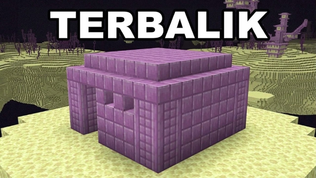 Saya Mencoba Menamatkan Minecraft Secara Terbalik