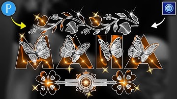 Most Stylish Glass font editing on pixellab ps touch in Android 2022 Glass font - Zarraq Creation