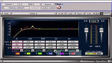 Waves Mastering Lesson 21 - RenEQ Tool