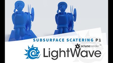 Octane Render for LightWave - Subsurface Scattering Parte1