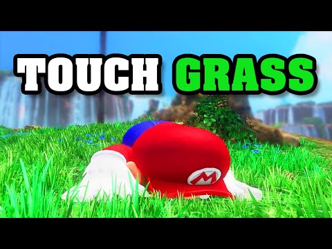 The touching grass simulator… 