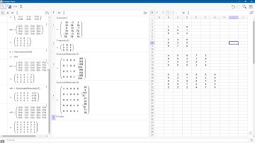 Matrices en Geogebra (Tutorial)