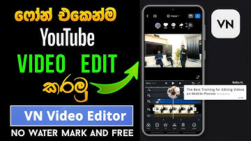 How to Edit YouTube Videos in 2025 Mobile | Video Editing sinhala | SL Academy