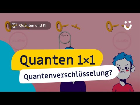 Quantenverschlüsselung - einfach erklärt | Quanten 1x1