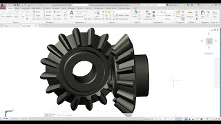 AutoCAD 3D How to Create Bevel Gear (EASY STEP 2020) in  autocad by (ⓐⓤⓣⓞⓒⓐⓓⓒⓜⓓ) ✅