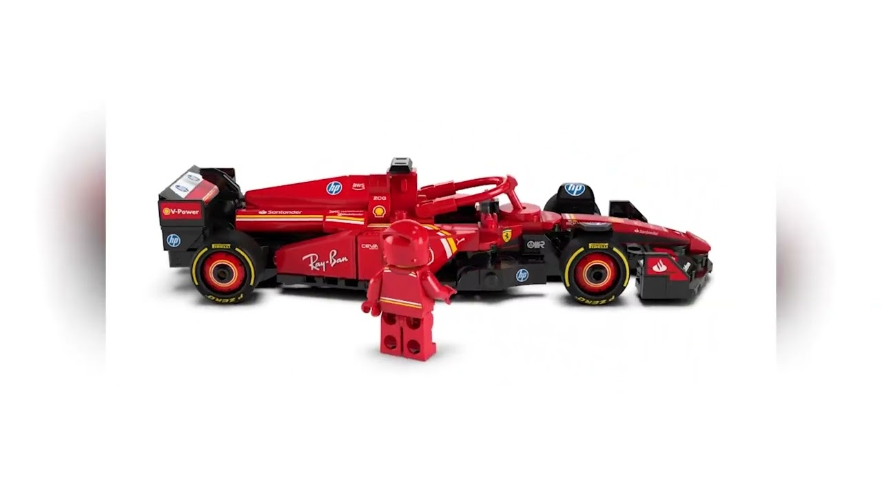 LEGO(R) Speed Champions Ferrari SF-24 F1R レースカー：キッズ