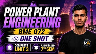 U 3 Oneshot || Power plant engineering || Aktu 7th sem || #powerplantengineering 