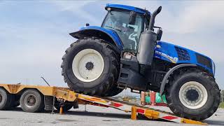 New Holland T8.350 ขนาด 350 แรงม้า นำเข้าโดย วัชรพงศ์ แทรกเตอร์ สอบถามโทร 089-5285506