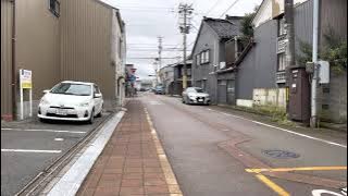 [4K] Wondering around the Komatsu train station Japan