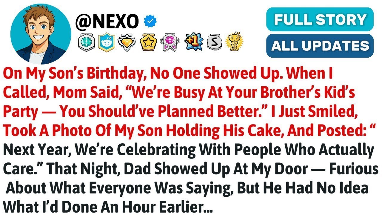 On My Son’s Birthday, No One Showed Up  When I Called, Mom Said, “We’re Busy At— Best Reddit Stor