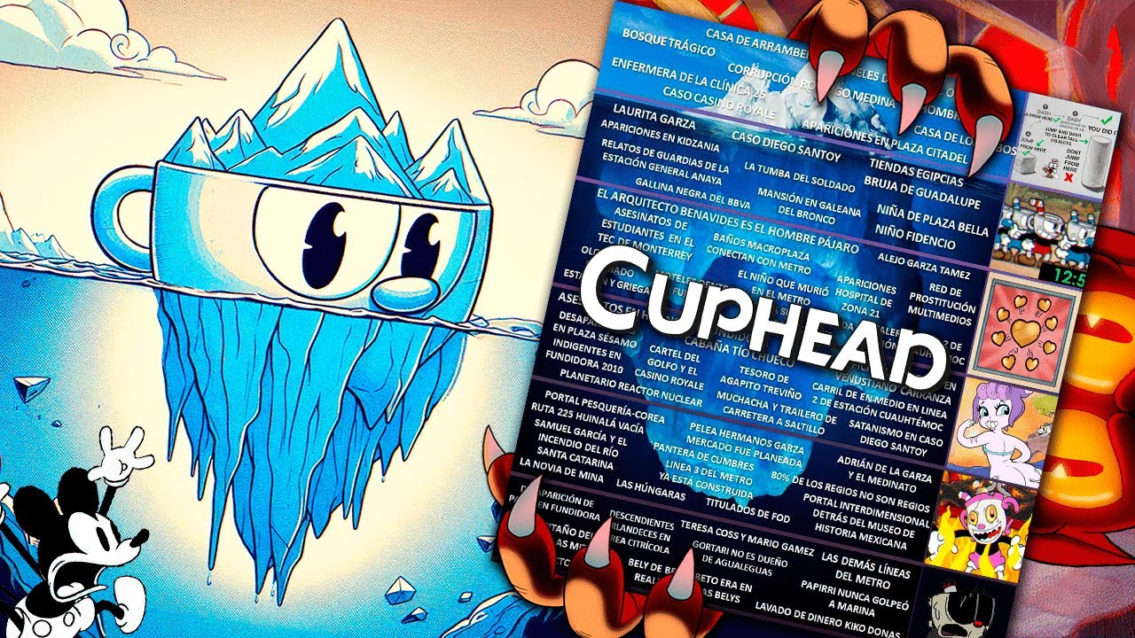 EL ICEBERG DE CUPHEAD COMPLETO YouTube