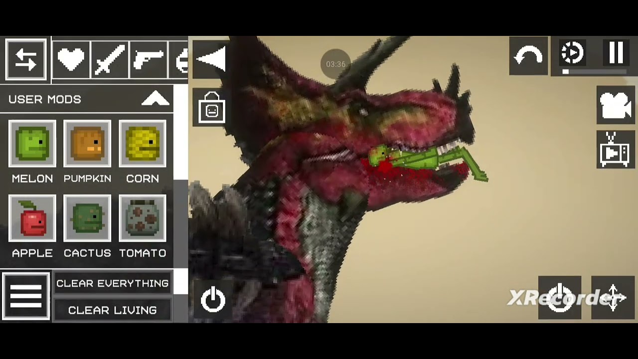 Um vídeo só que de melon playground 