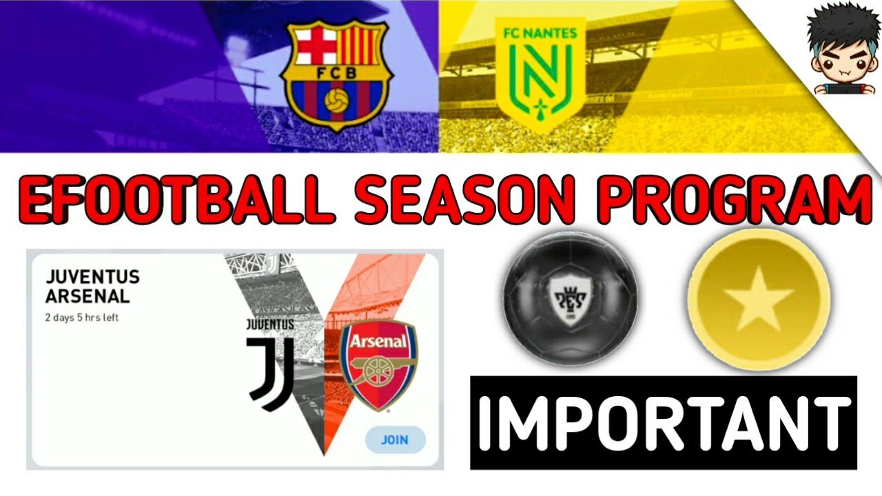 efootball season program available in pes 2020 mobile (details & tips)