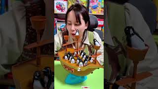 Wobbly Pirate Ship Challenge 😂⚓।। Carriage house wood artist ।। #cartoon #shortvideo