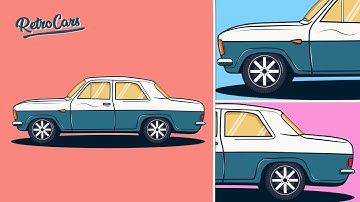 Car Illustration - #Affinity Designer #Tutorial