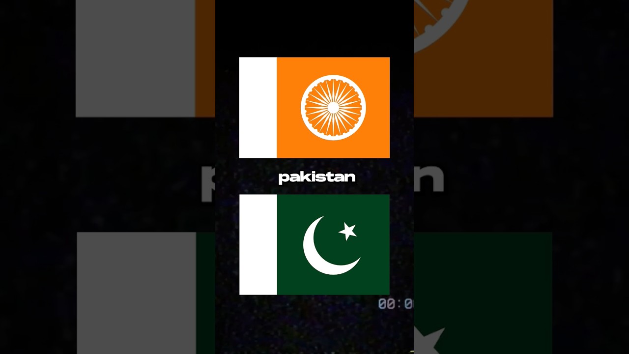 Indian Flag 🇮🇳 Pakistani 🇵🇰 style
