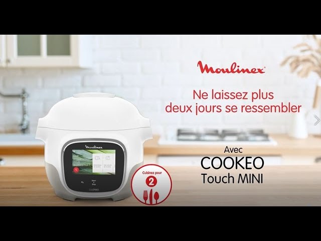 MOULINEX  Cookeo Touch Mini : soyez inspiré tous les jours avec