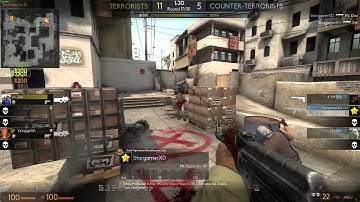 CSGO | Eco Ace with two knife kills!