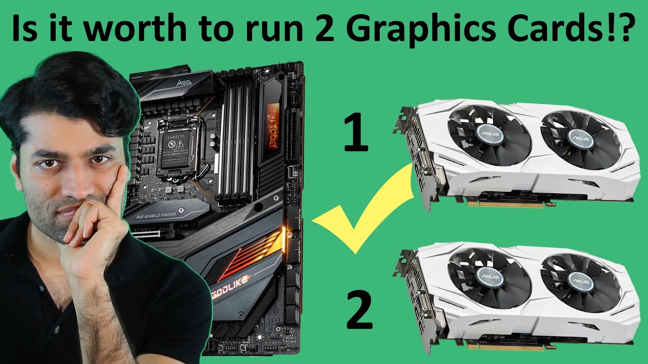 Can you use Two Graphics Cards at - YouTube