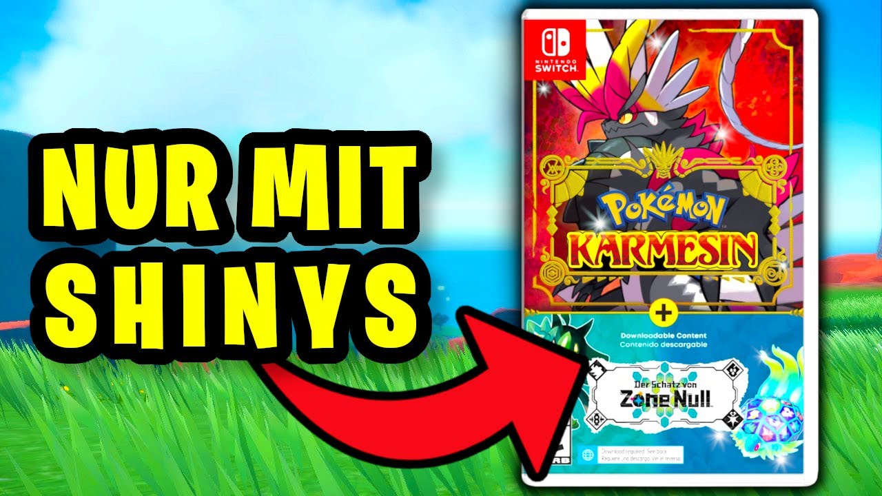 Pokemon Karmesin + DLCs ABER NUR MIT SHINIES durchspielen