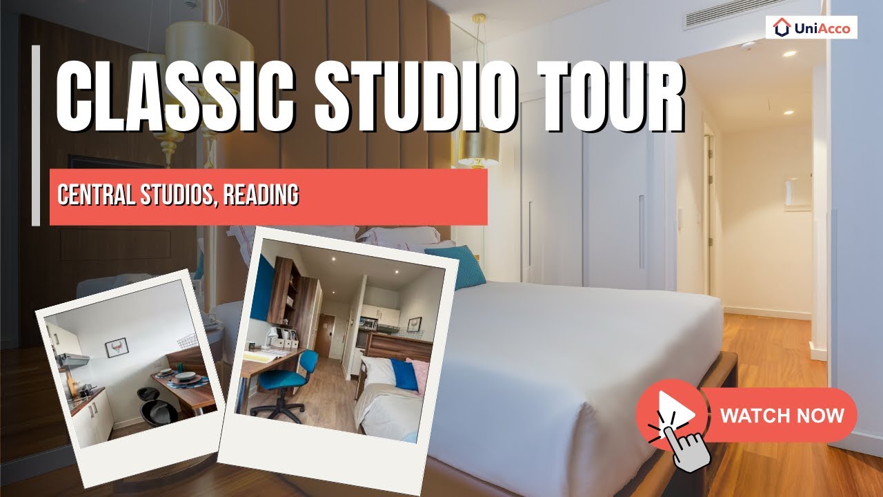 Central Studios Reading Classic Studio Tour 🎓 | Comfortable Student Rooms in Reading!