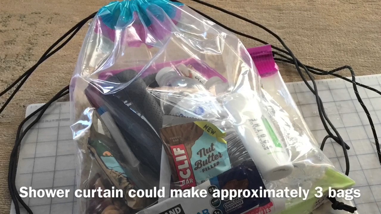 diy clear stadium bag