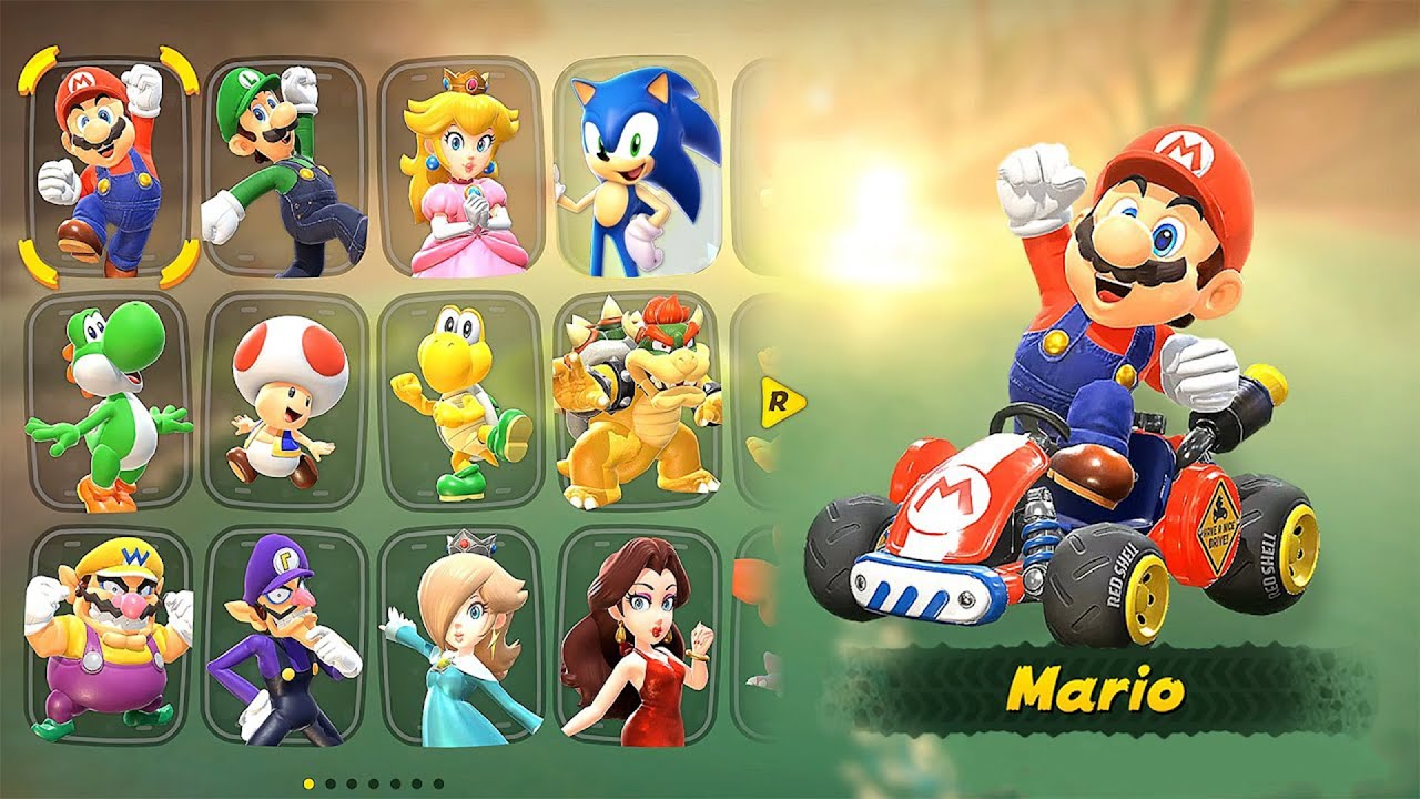 Mario Kart World - All Characters (Switch 2) [4K]