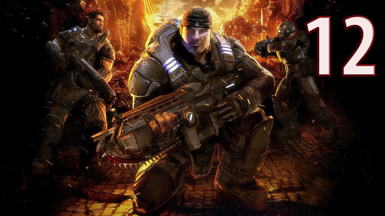 Gears of War Lets Play Part 12 The Second Berserker YouTube