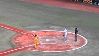 20110319_中職22年兄弟象VS興農牛開幕戰彭政敏打擊