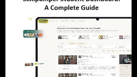 Skillpumper Student Dashboard: A Complete Guide