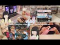 manga unboxing + haul, nighttime skin care routine, college orientation, food + anime | vlog