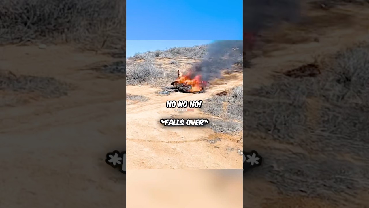 Electric E-Bike BURSTS Into Flames 😔🔥 Cred: ​⁠@redshogo