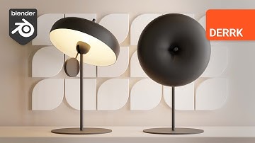 Table Lamp Modeling, Lighting, Animation in Blender 3D - FF:EP4
