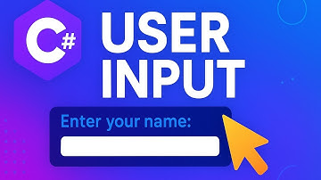 How to take User input in Csharp | Programming Tutorial 