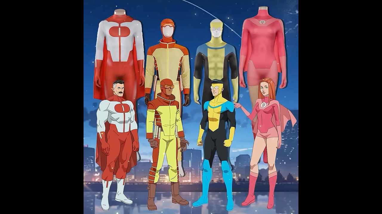 Invincible #anime #game #fyp #invincible #atomeve #omniman #costume #cos #cosplay #cosplayer