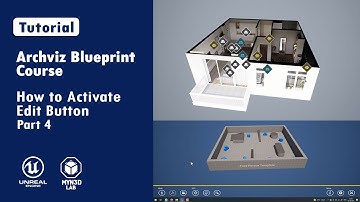 Archviz Blueprint Creation With Unreal Engine 5 | Activating the Edit Button | Part 4