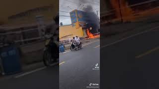 Tin Hot Thanh Niên Liều Mạng Đốt Điện Máy Xanh