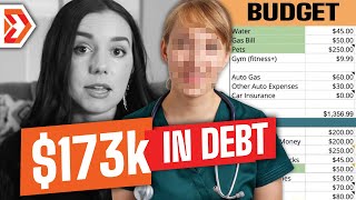 Physician Assistant with $173k in Debt  | Millennial Real Life Budget Review Ep. 10