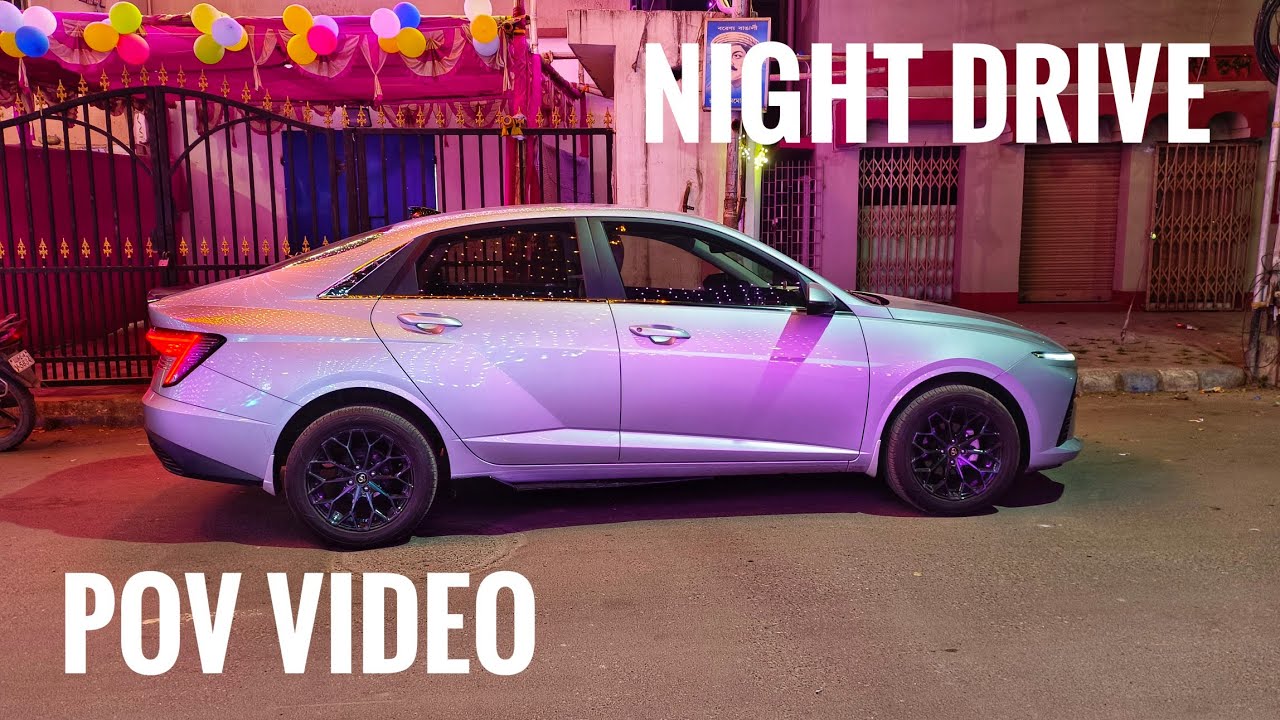 Night drive through city || Hyundai Verna 1.5L NA || POV drive