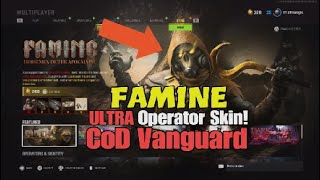 *NEW* FAMINE - Ultra Operator Skin (Lucas) - HORSEMEN OF THE APOCALYPSE - CoD Vanguard