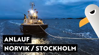 Einlaufen in Norvik / Stockholm 🇸🇪 Frachtschiffreise auf einem Containerschiff 🚢