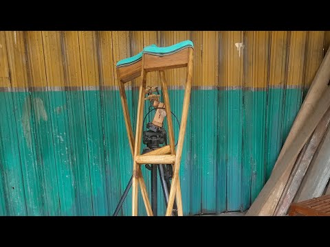 Membuat Tongkat Kruk (penyangga ketiak) dari Bambu #AmKreatif