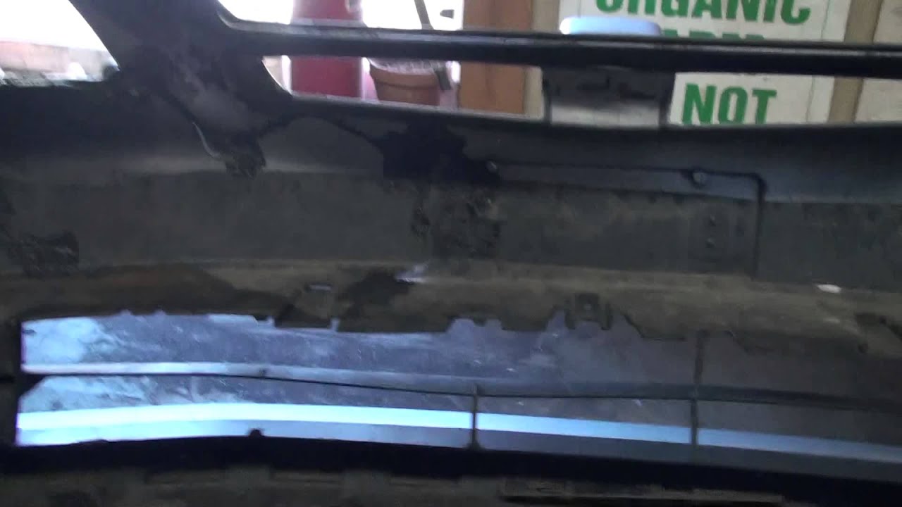 DIY Bumper Repair YouTube