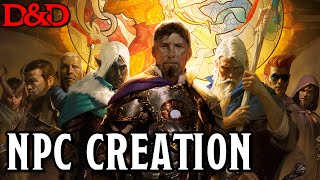NPC Creation Live Stream