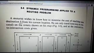 OCT: Dynamic Programming: Routing problem 3